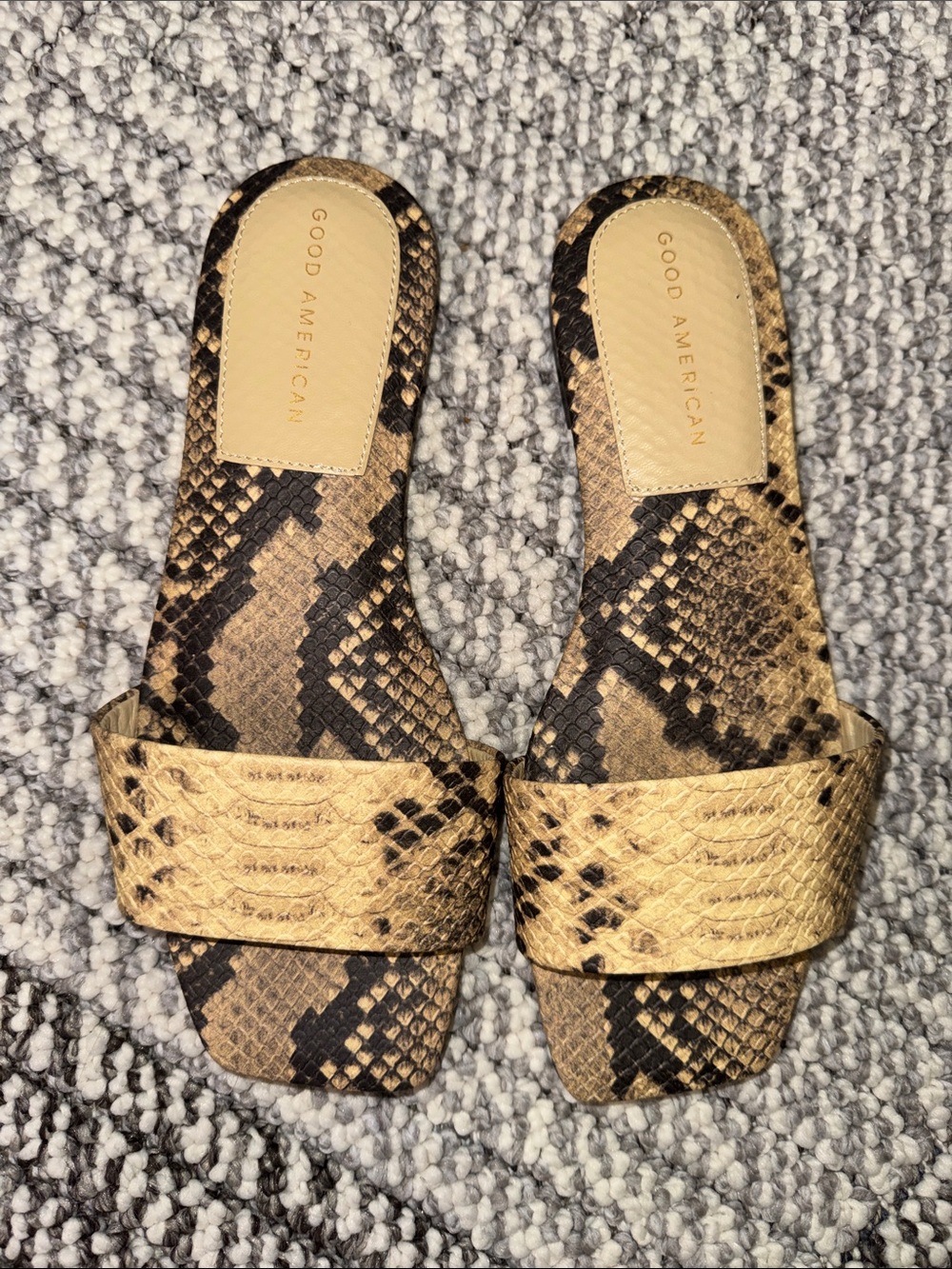 NWOB - Good American Python Print Slides - Picture 5 of 11
